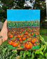 "Pumpkin Patches & Corn Stalks" 8x10 Unframed