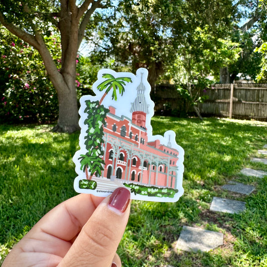 "University of Tampa" Sticker