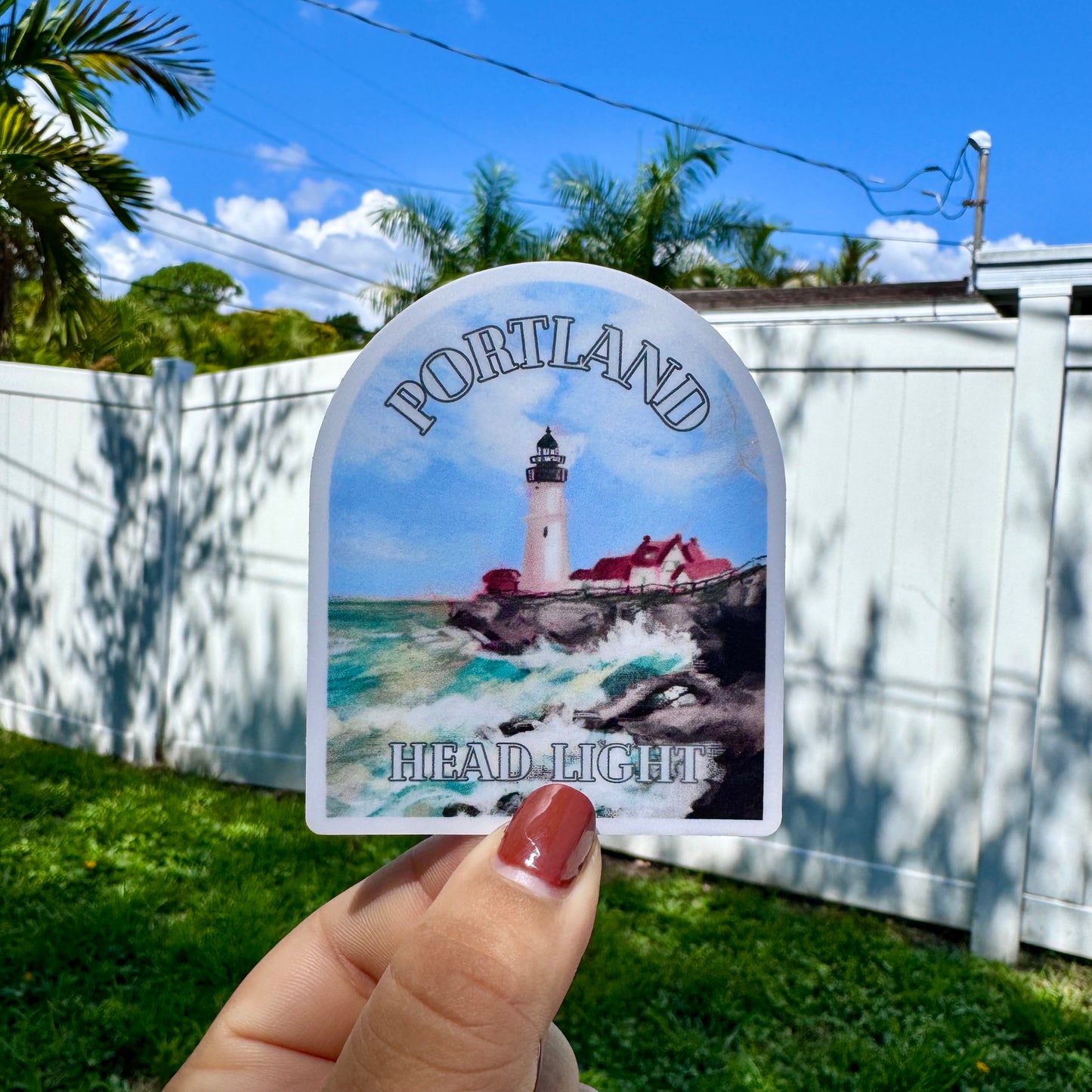 "Portland Head Light" Sticker