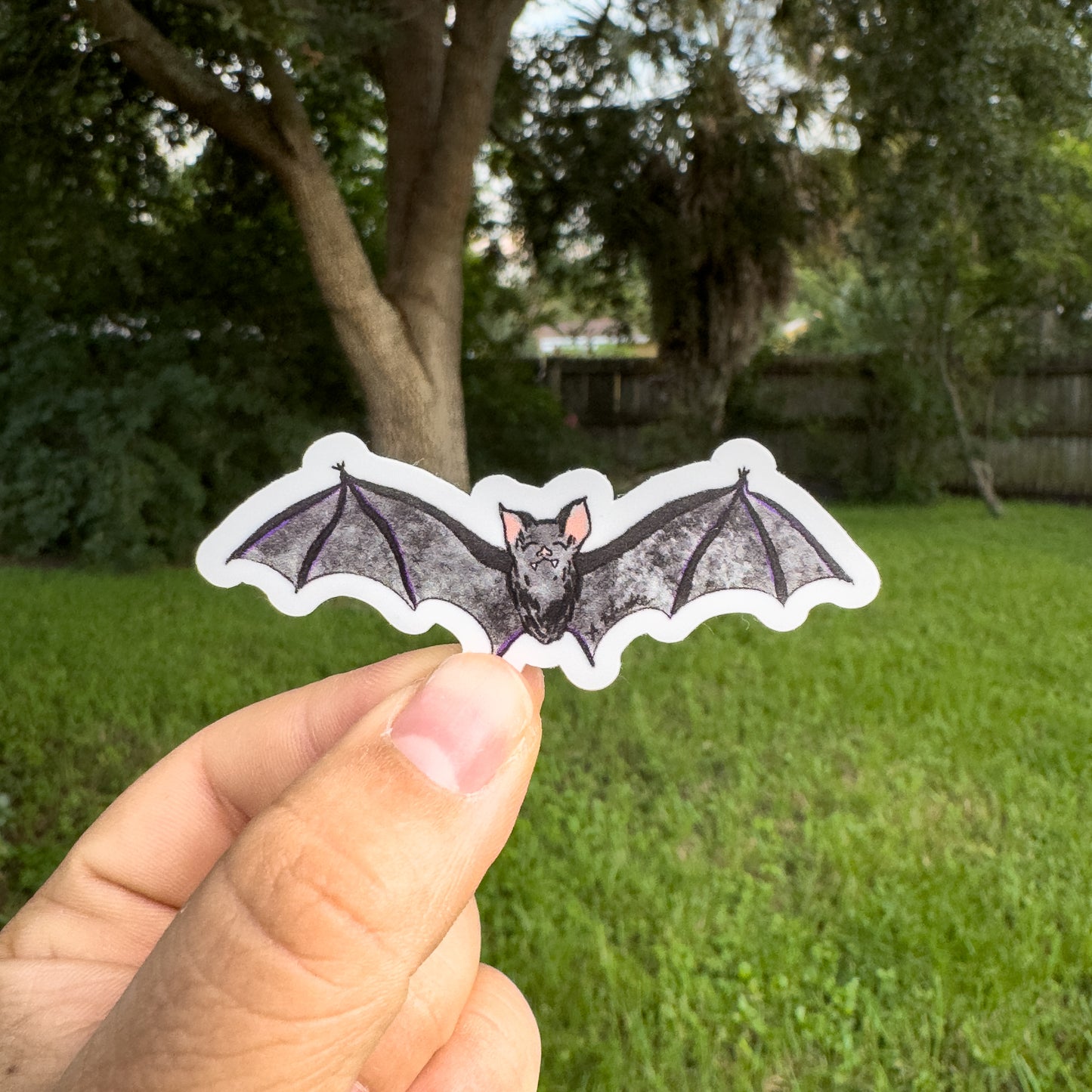 "Spooky Bat" Sticker