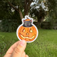 "Spooky Cat" Sticker