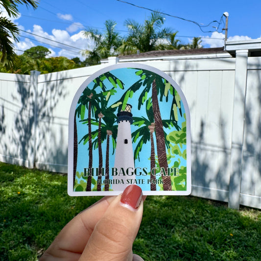 "Bill Baggs Cape Florida State Park" Sticker