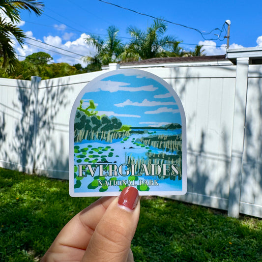 "Everglades National Park" Sticker