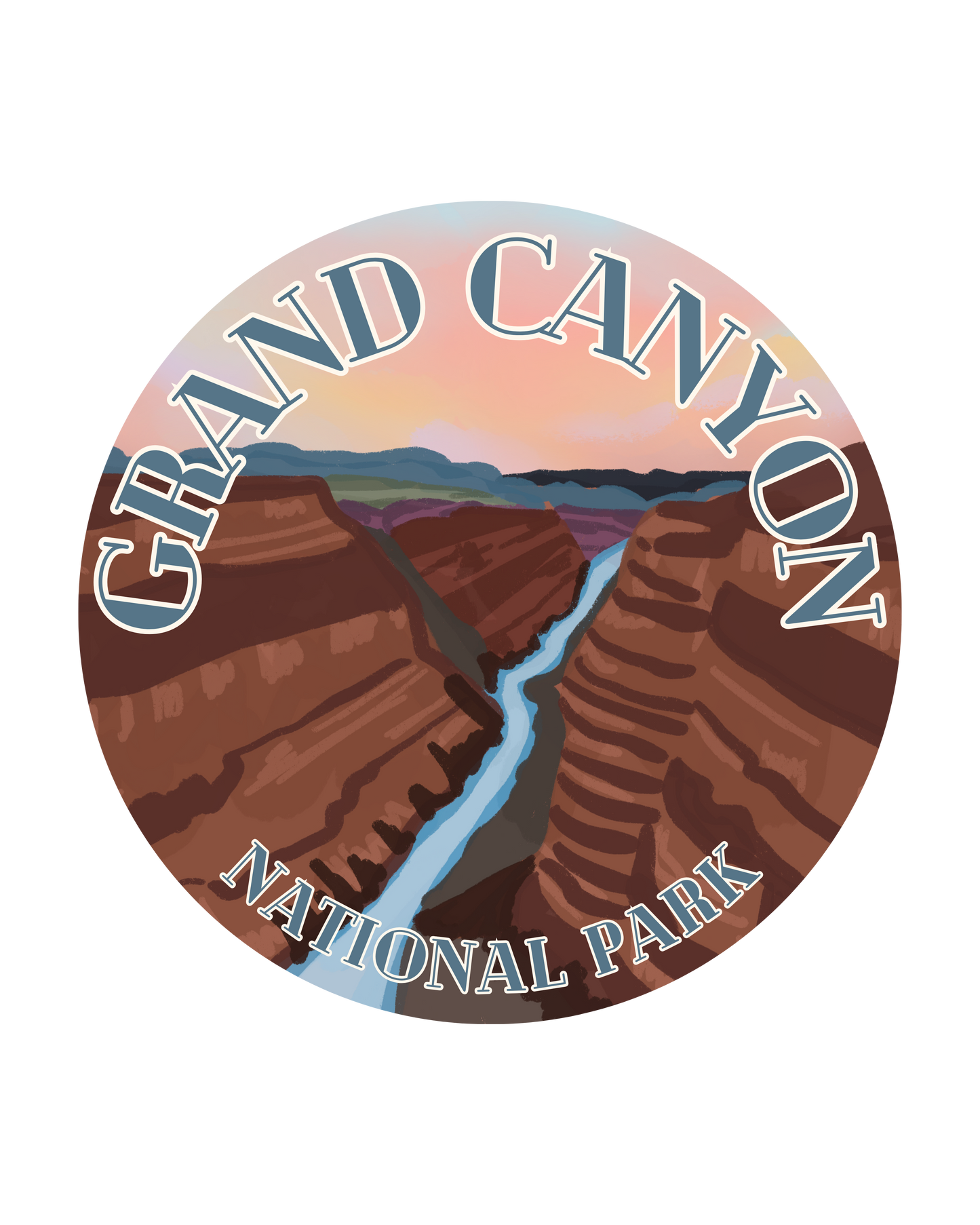 "Grand Canyon National Park" Sticker