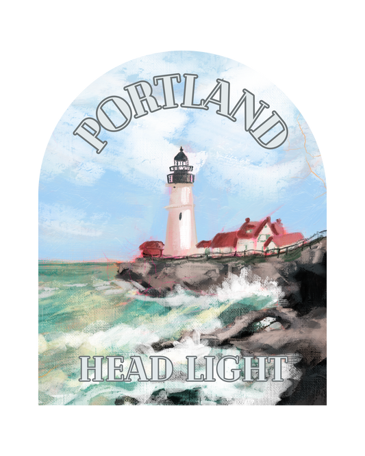 "Portland Head Light" Sticker