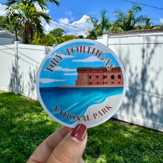 "Dry Tortugas National Park" Sticker