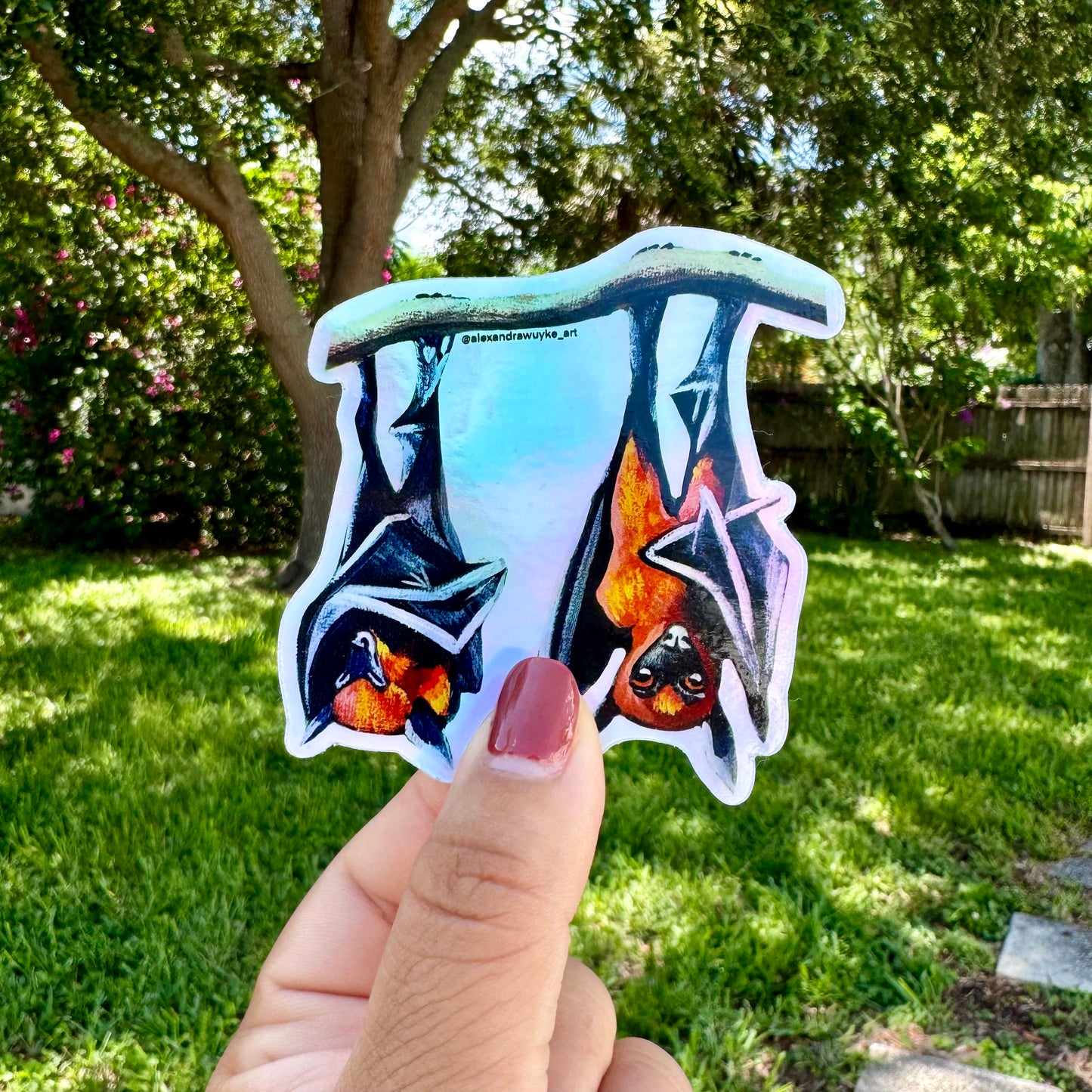 "Bats" Sticker