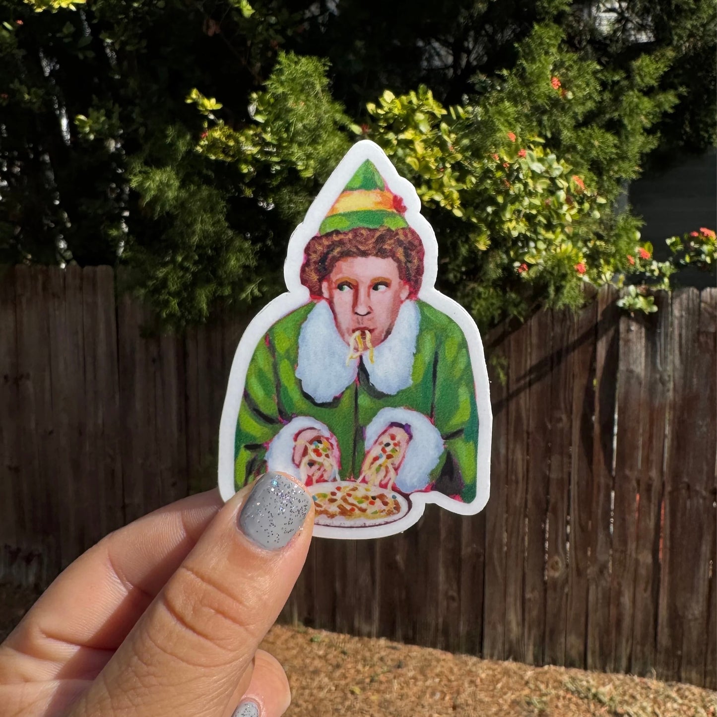 “Buddy the Elf" Sticker