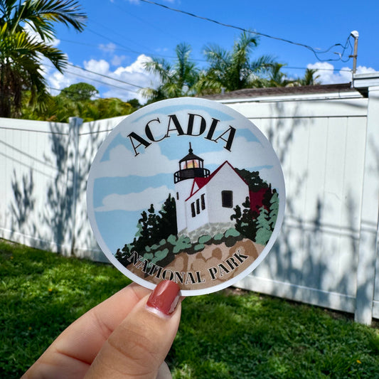 "Acadia National Park" Sticker