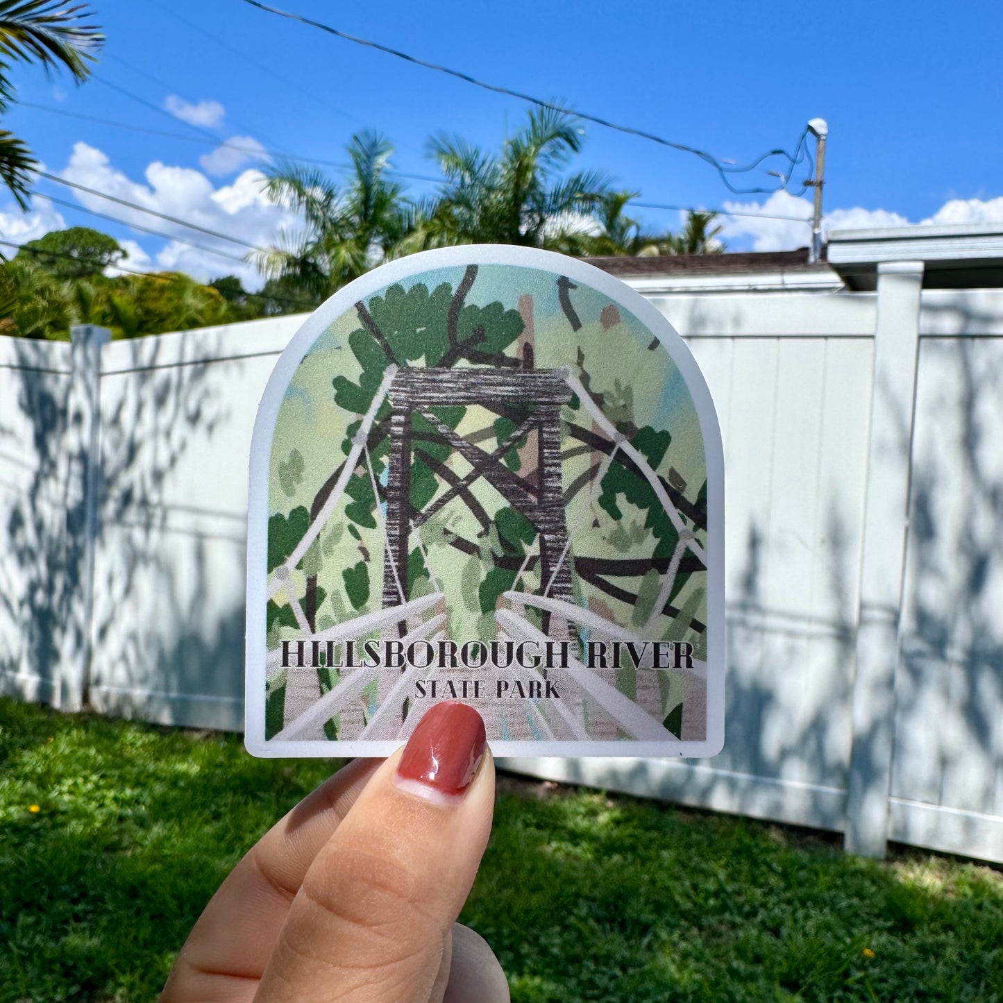 "Hillsborough River State Park" Sticker