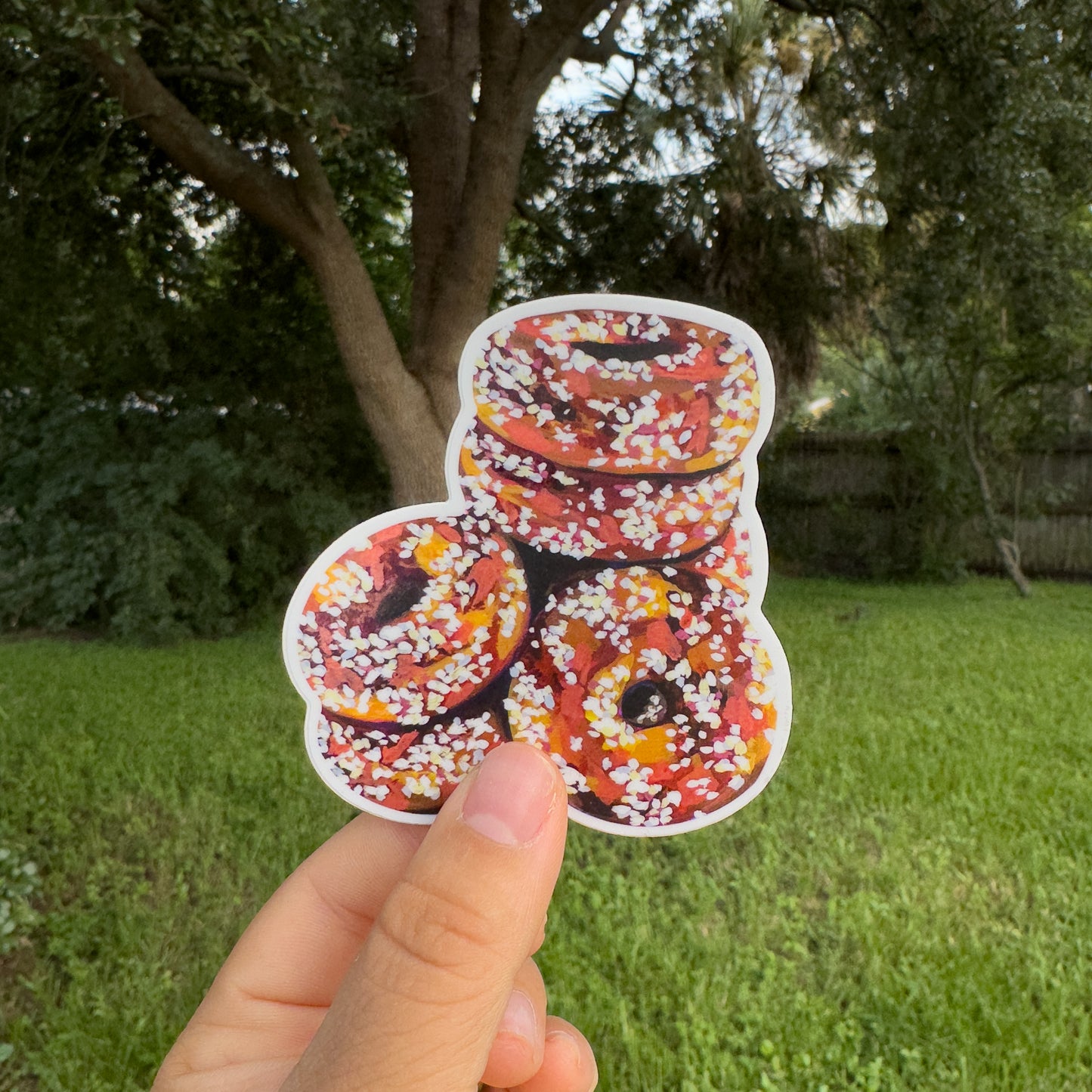 "Cider Donuts" Sticker