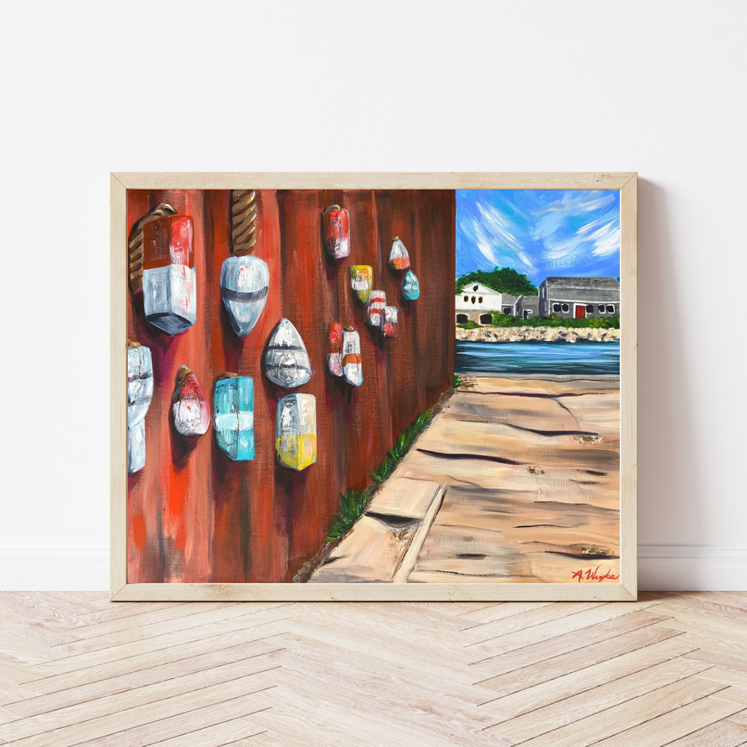 "Motif #1 Ft. Buoys" Art Print