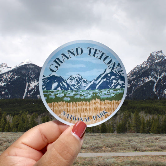 "Grand Teton National Park" Sticker