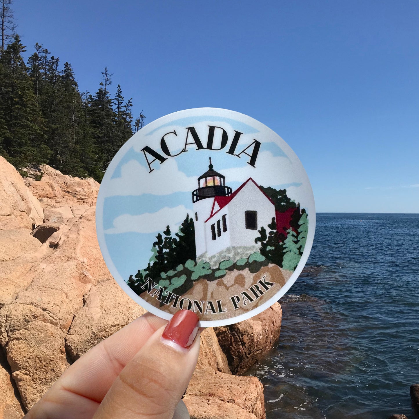 "Acadia National Park" Sticker