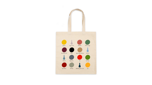 University of Tampa Palette Canvas Tote Bag