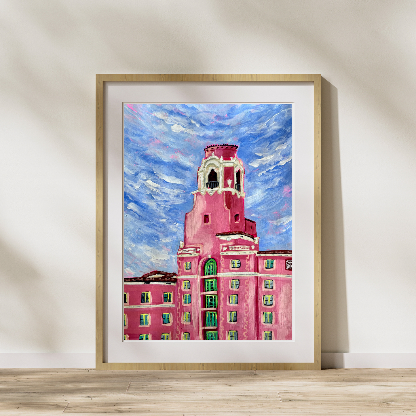 "Pink Renaissance" Art Print