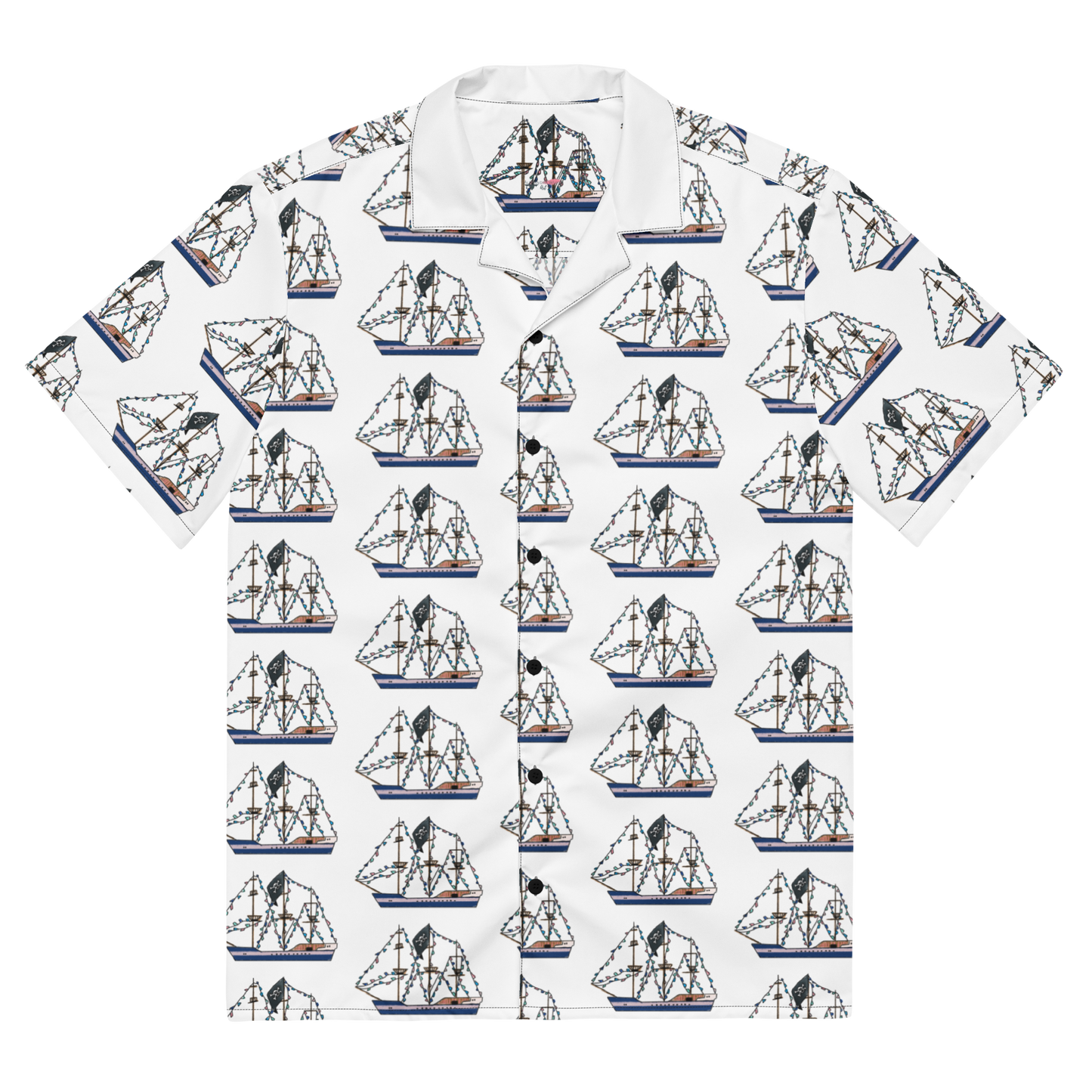 Gasparilla Pirate Ship Button Down