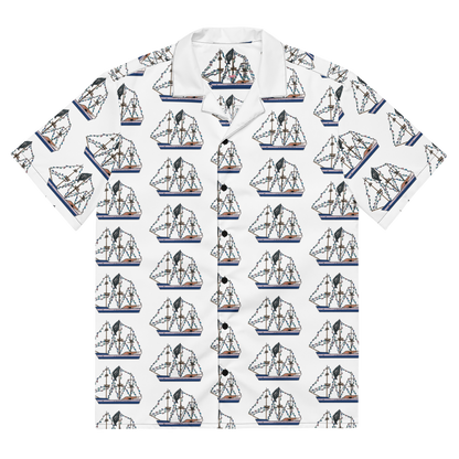 Gasparilla Pirate Ship Button Down