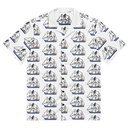 Gasparilla Pirate Ship Button Down