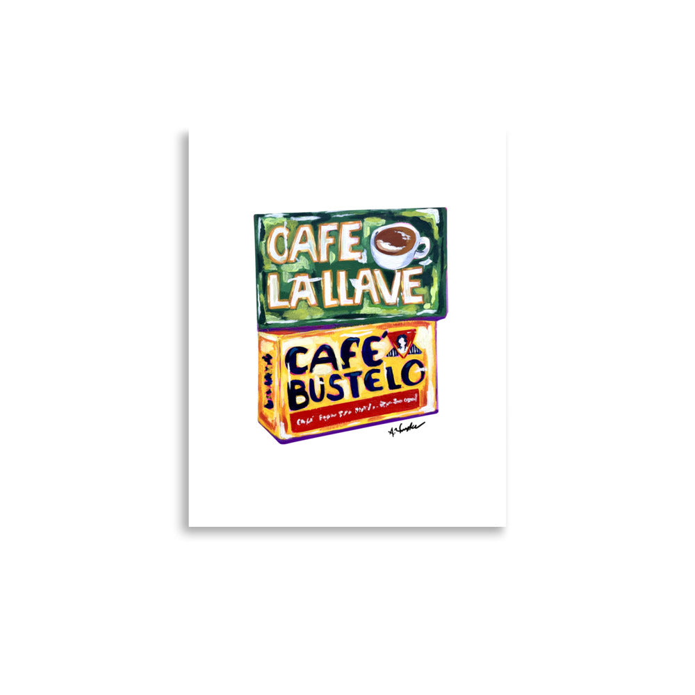 "Cafe" Art Print