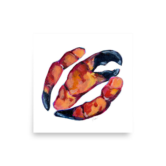 "Stone Crab Legs" Art Print