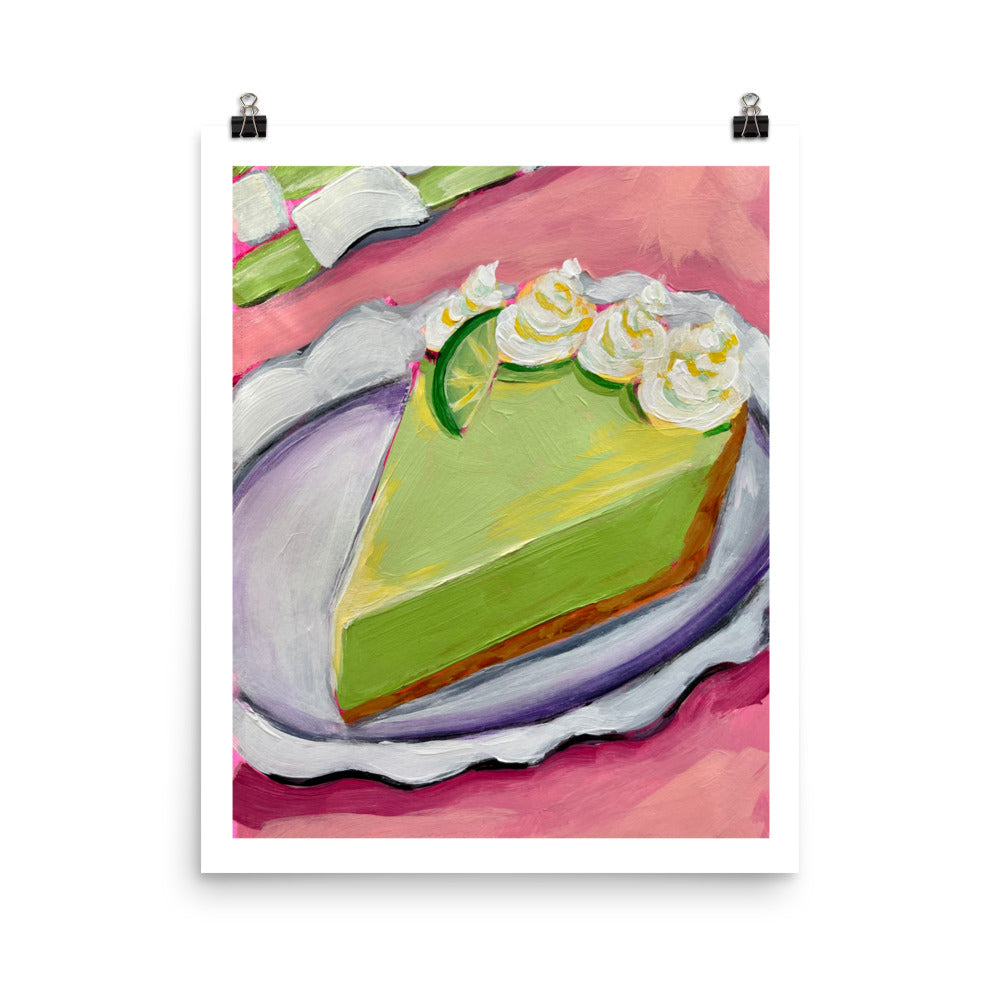 “Slice of Key Lime” Art Print