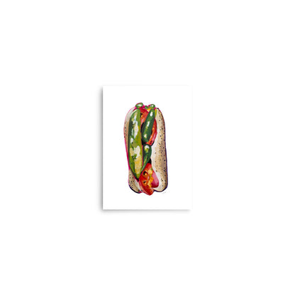 "Chicago Dog" Art Print