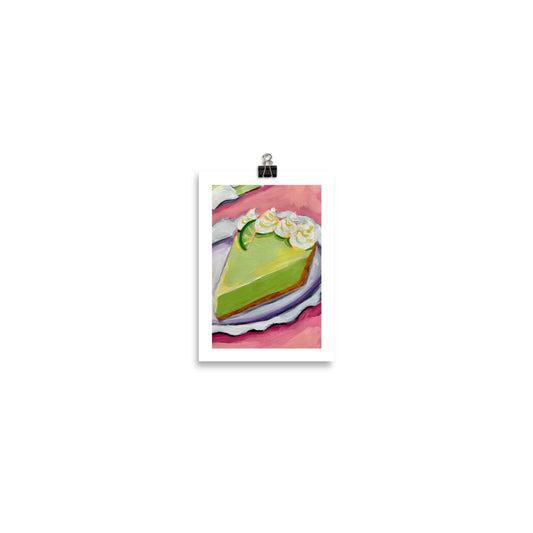 “Slice of Key Lime” Art Print