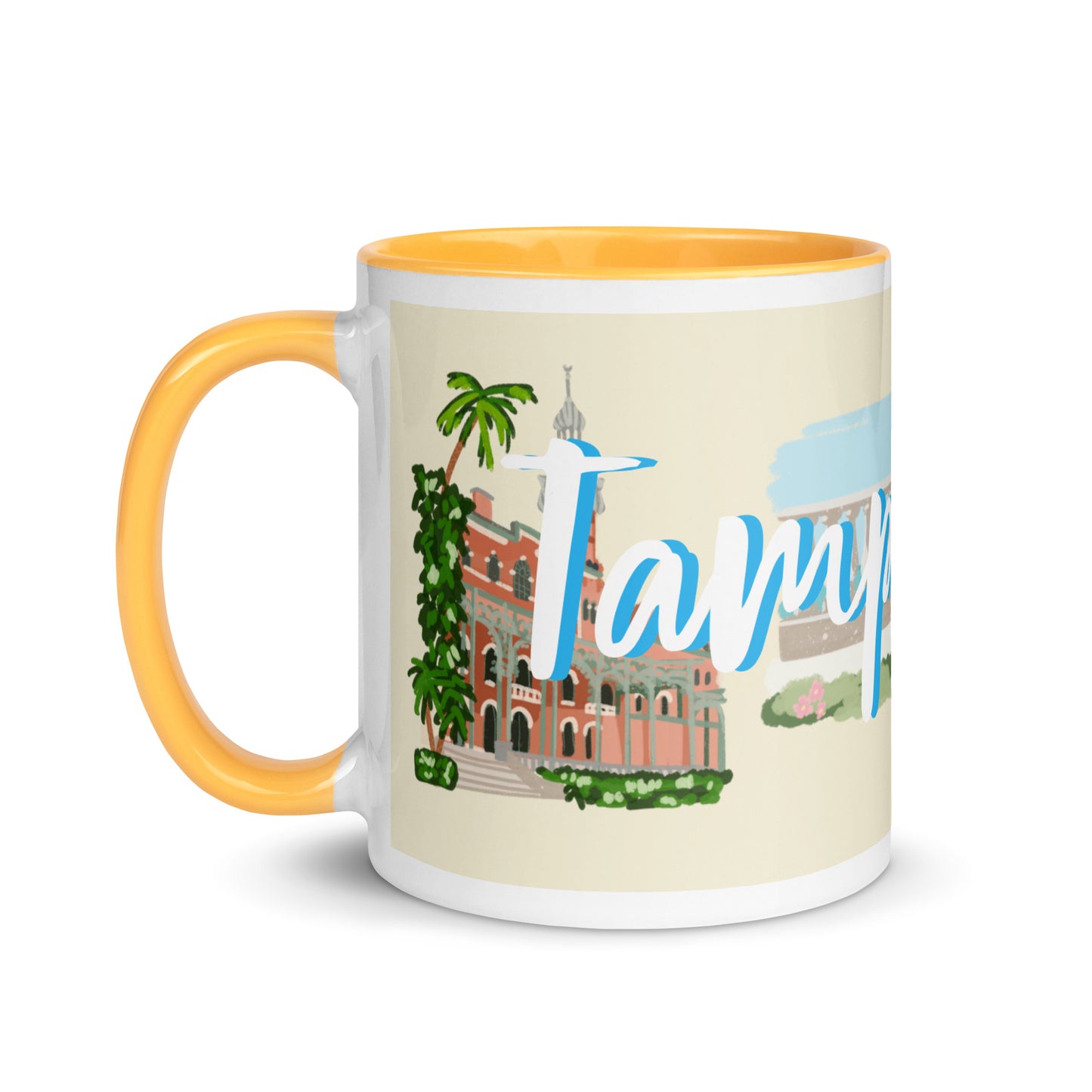 "Tampa Bay" - Yellow Mug