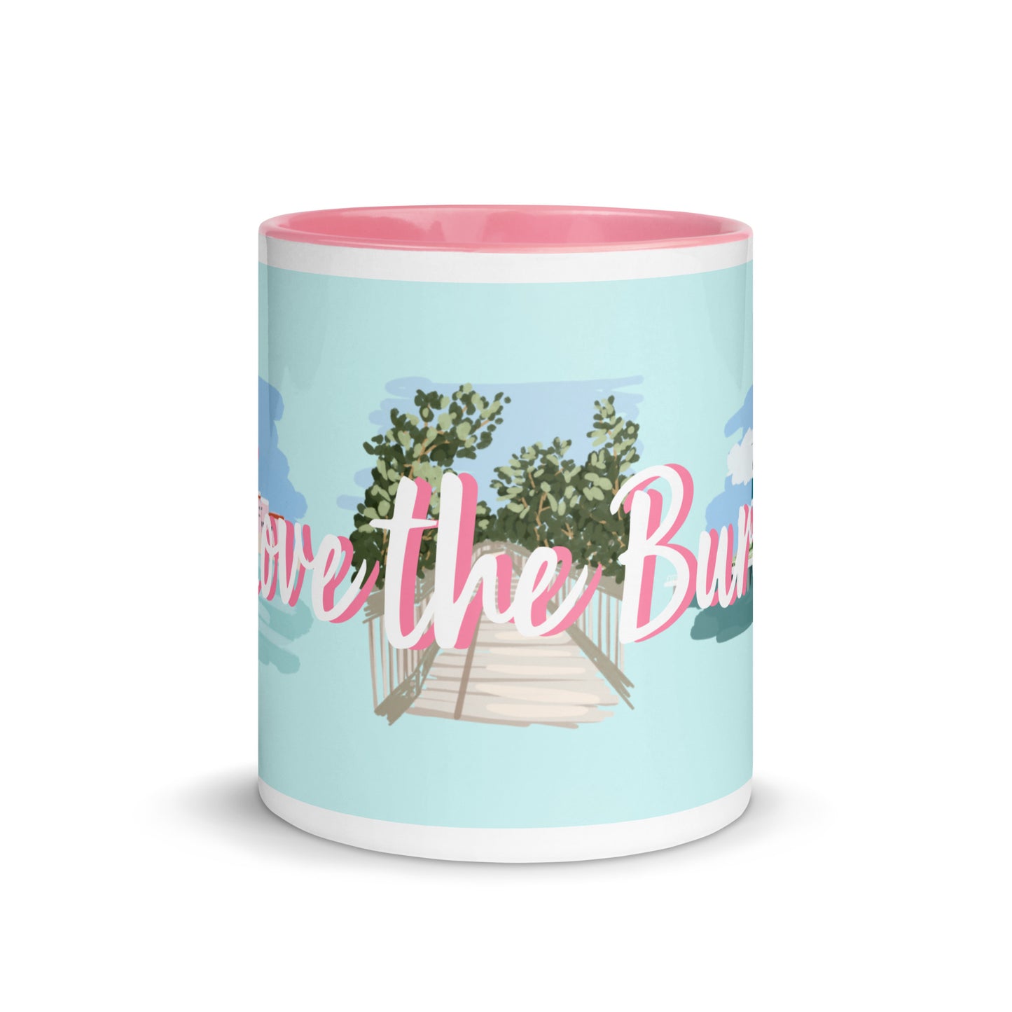 "I Love the Burg" - Pink Mug