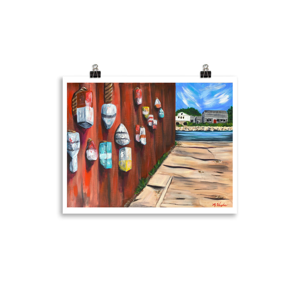 "Motif #1 Ft. Buoys" Art Print