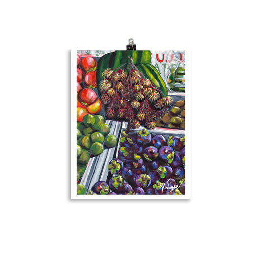 "Siem Reap Fruit Stand" Art Print