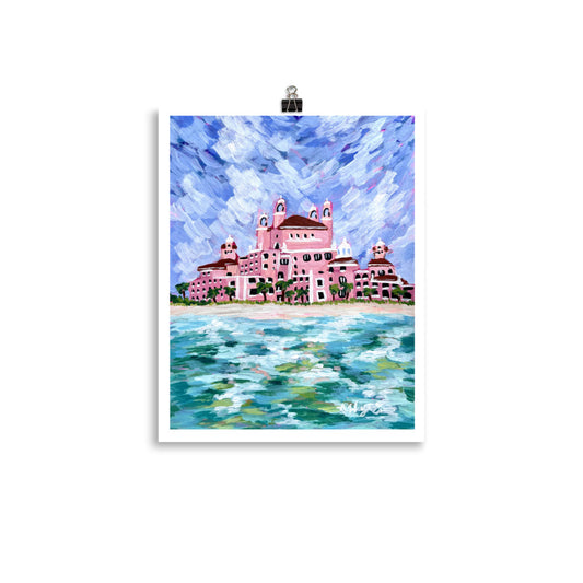 "Pink Palace" Art Print