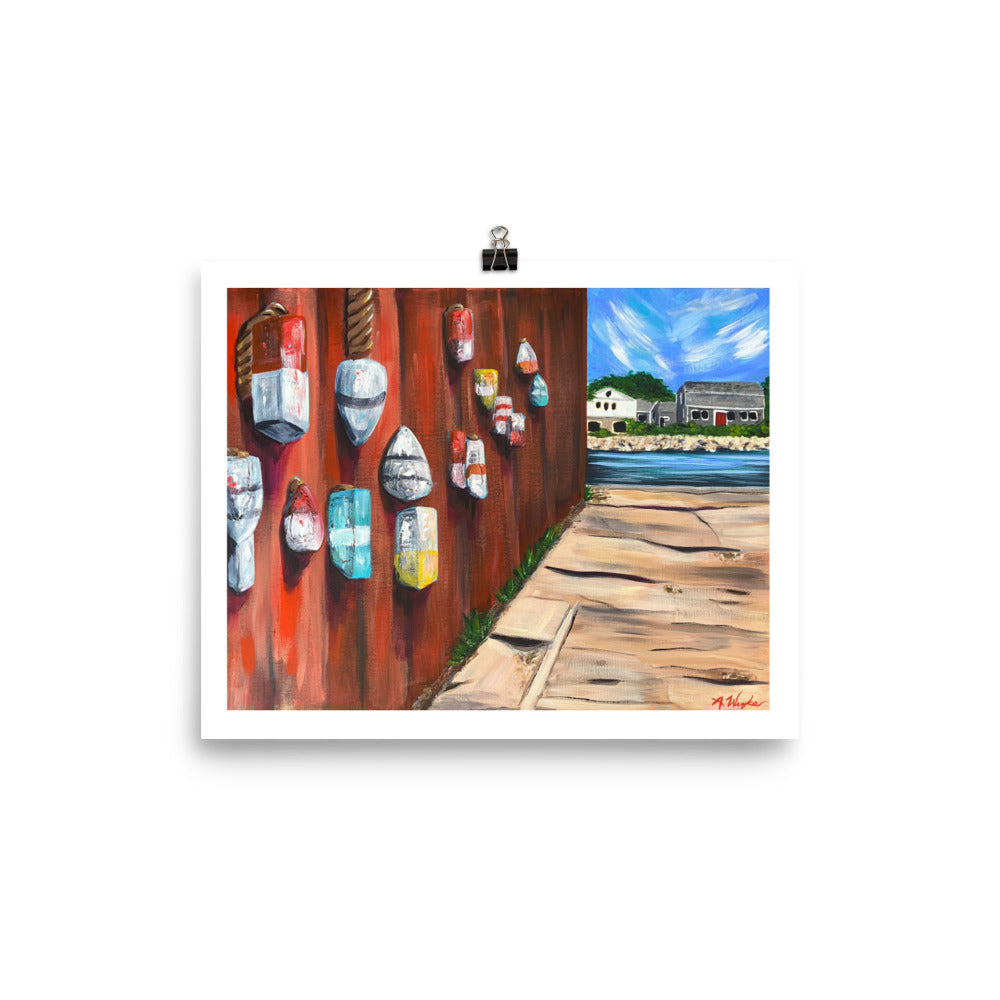 "Motif #1 Ft. Buoys" Art Print