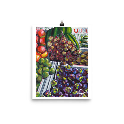 "Siem Reap Fruit Stand" Art Print